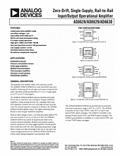 DataSheet AD8630 pdf